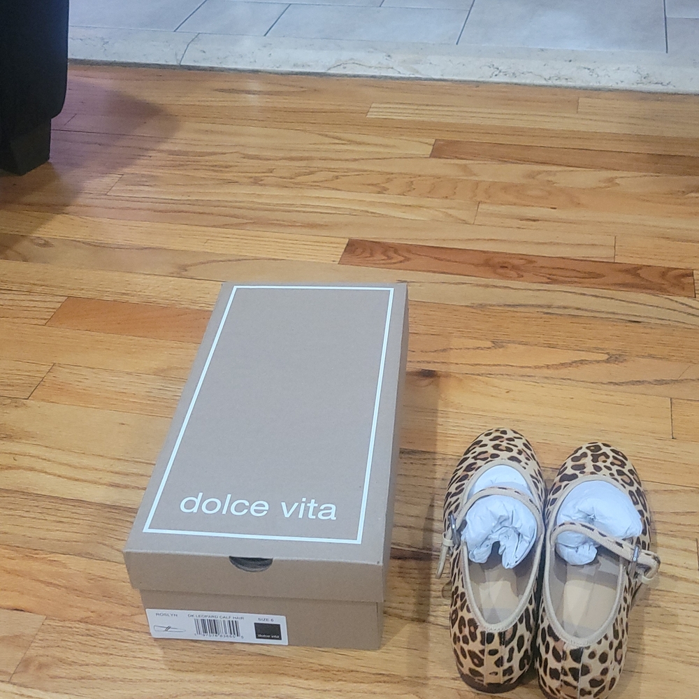 Dolce Vita Leopard Print Ballet Flats